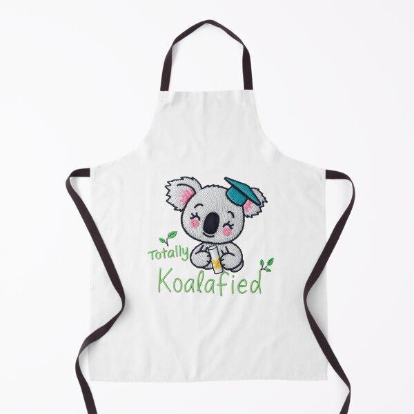 Item preview, Totally Koalafied Funny Koala Embroidery designed and sold by svarupa.