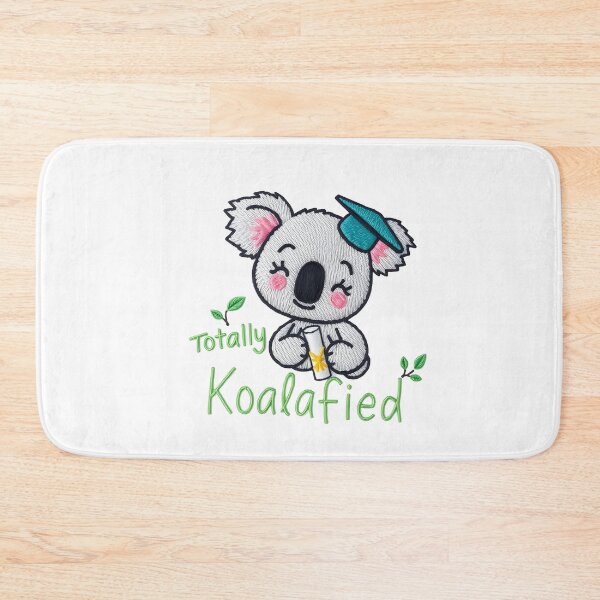Item preview, Totally Koalafied Funny Koala Embroidery  designed and sold by svarupa.
