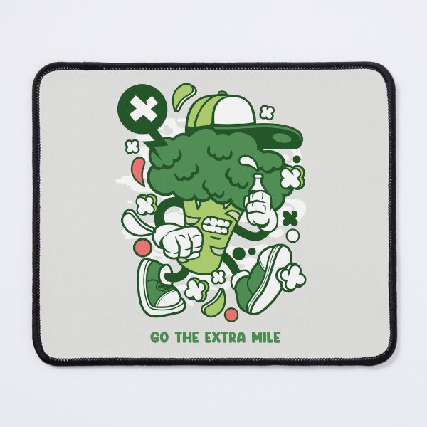 Item preview, Broccoli Running In Marathon designed and sold by Fanverse Merchandise.