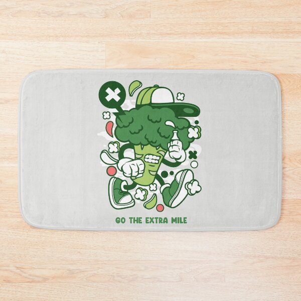 Item preview, Broccoli Running In Marathon designed and sold by Fanverse Merchandise.
