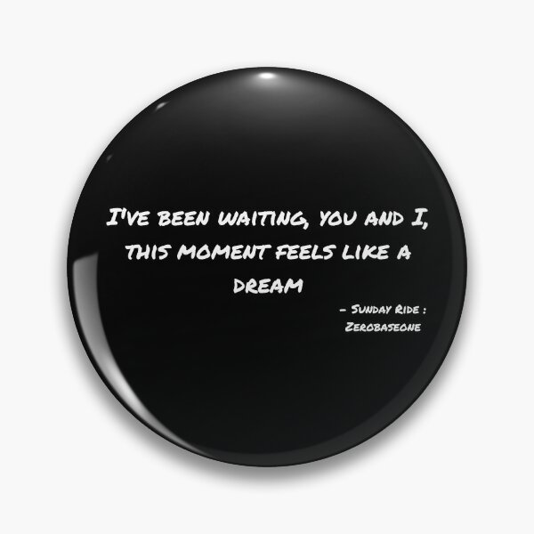 Item preview, Sunday Ride By Zerobaseone Lyrics designed and sold by ArtRaftPro.