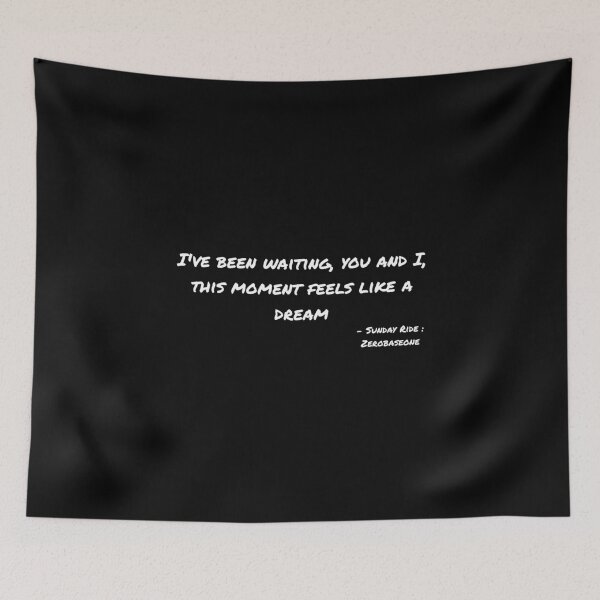 Item preview, Sunday Ride By Zerobaseone Lyrics designed and sold by ArtRaftPro.