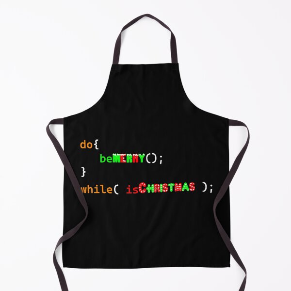 Artikelvorschau, Frohe Weihnachten, do While-Schleife (Programmierdesign) entworfen und verkauft von Red Jacket Technologies.