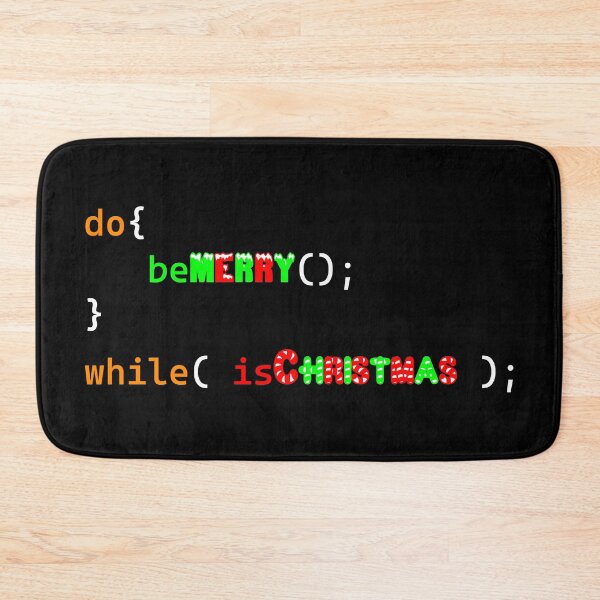 Item preview, Merry Christmas Do While Loop ( Programming Design ) designed and sold by Red Jacket Technologies.