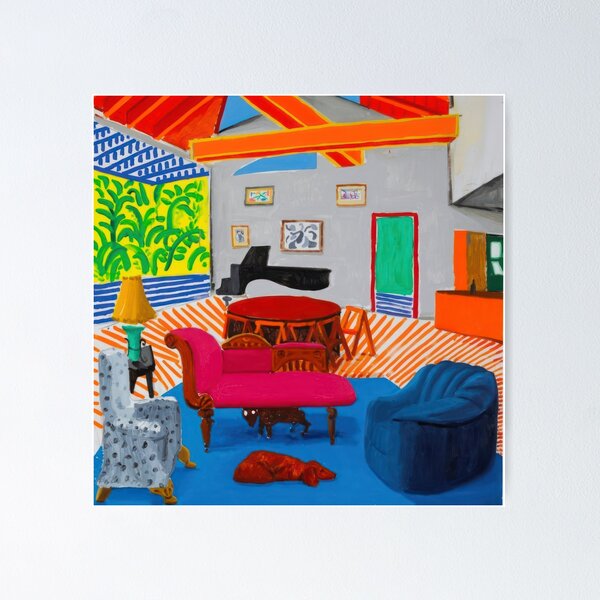 Item preview, David Hockney designed and sold by kirstenshiell.