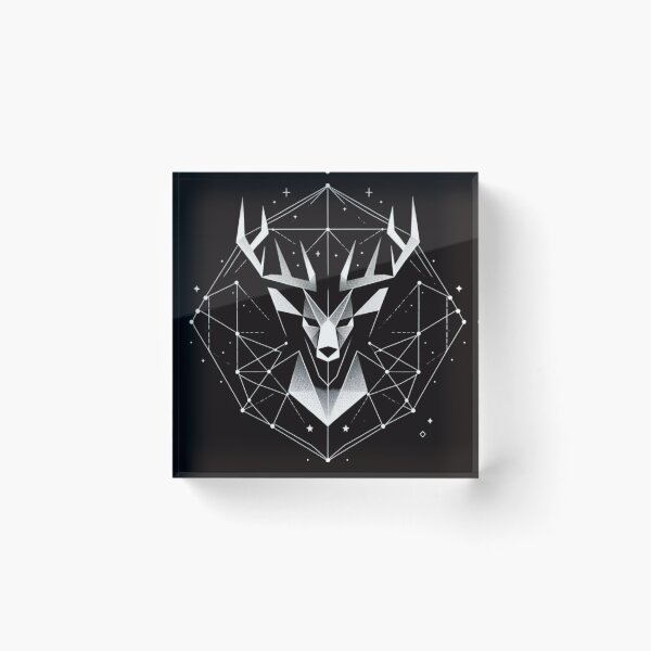 Item preview, Geometric Deer designed and sold by Hiddenverse.