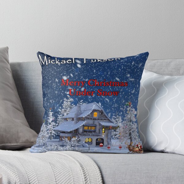 Item preview, Merry Christmas Under Snow square format designed and sold by MickaelTukson.