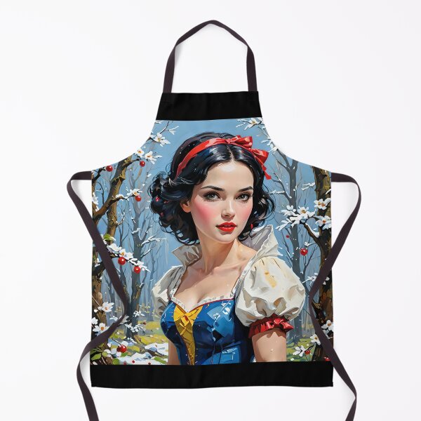 Item preview, Snow White - Classic Fairytale Princess in Enchanted Snowy Forest Scene designed and sold by ShamanIwoArt.