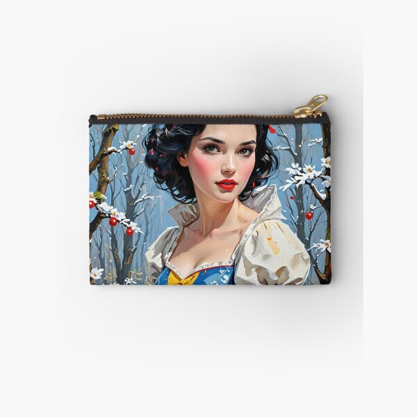 Item preview, Snow White - Classic Fairytale Princess in Enchanted Snowy Forest Scene designed and sold by ShamanIwoArt.