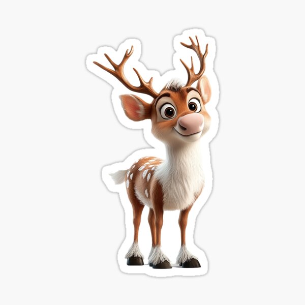 Item preview, Charming Reindeer for Festive Adventures designed and sold by GraphicTrail.