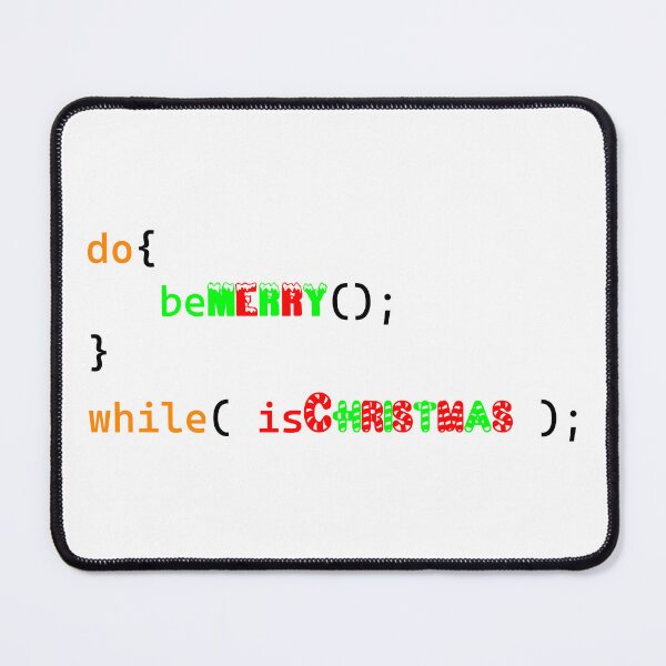 Item preview, Merry Christmas Do While Loop ( Programming Design ) designed and sold by Red Jacket Technologies.