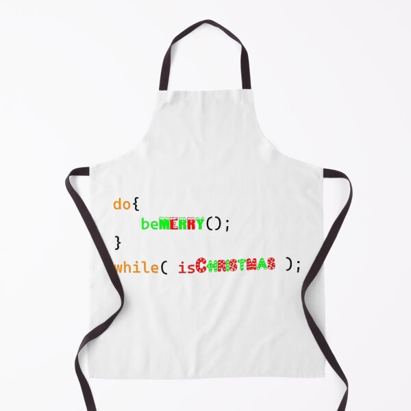 Artikelvorschau, Frohe Weihnachten, do While-Schleife (Programmierdesign) entworfen und verkauft von Red Jacket Technologies.