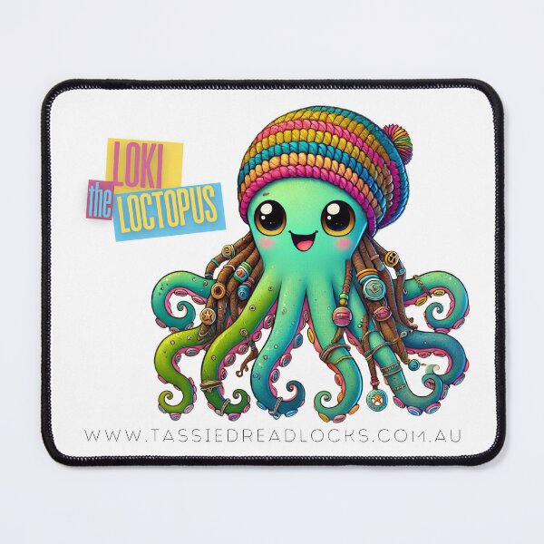 Item preview, Loki the Loctopus by Tassie Dreadlocks designed and sold by Tassiedreads.