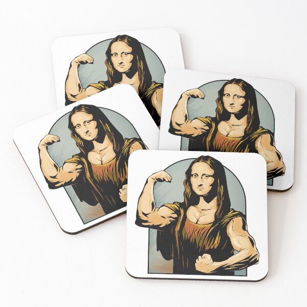 Item preview, Mona Lisa: Flexing Her Muscles designed and sold by OkroguLes.