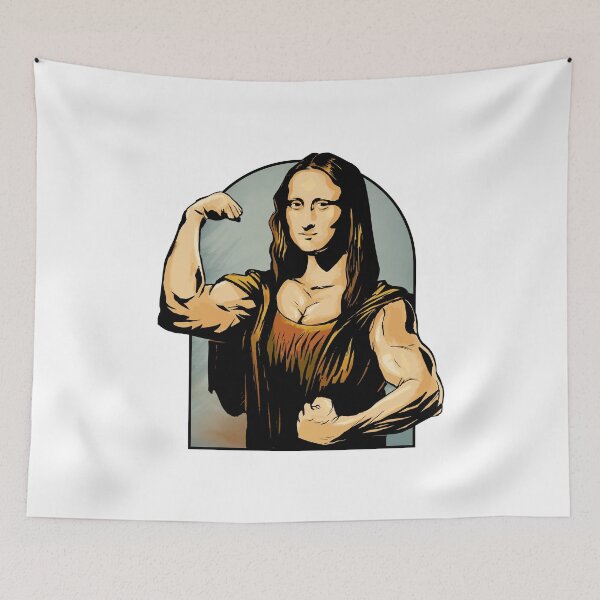 Item preview, Mona Lisa: Flexing Her Muscles designed and sold by OkroguLes.
