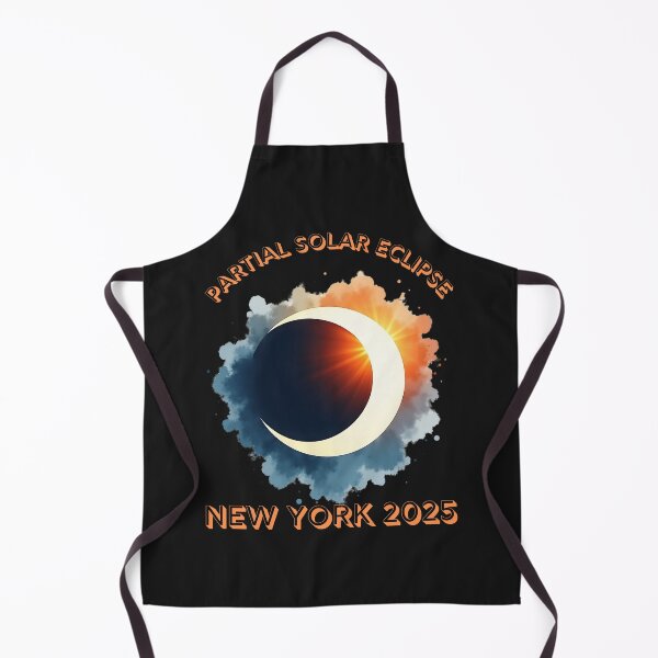 Item preview, Partial Solar Eclipse New York In 2025 designed and sold by elynne9.
