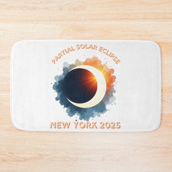 Item preview, Partial Solar Eclipse New York In 2025 designed and sold by elynne9.