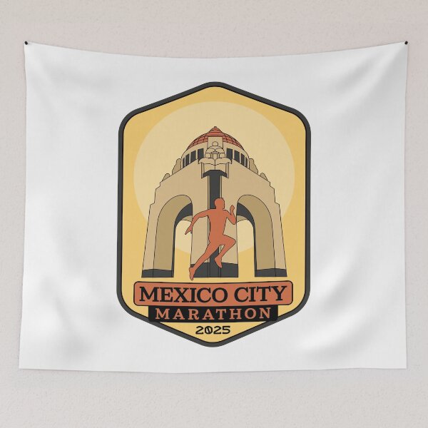 Item preview, Mexico City - Marathon – 2025 designed and sold by Moritz Schwäble.