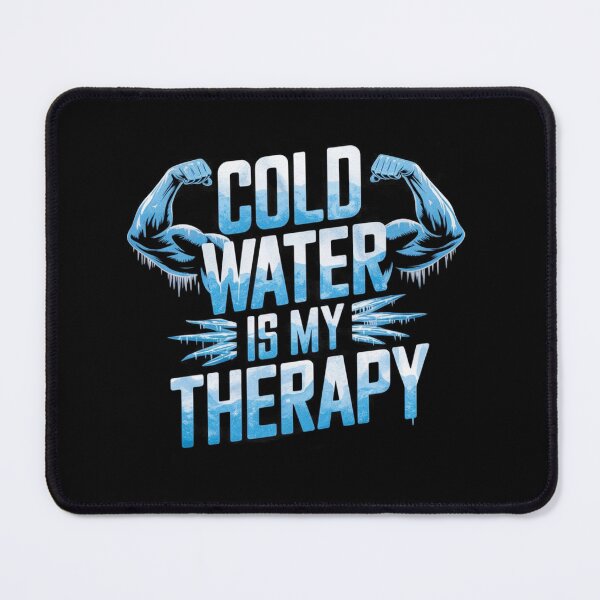 Item preview, Cold Water Is My Therapy Funny Gifts for Pepole Who Like Ice Bathing designed and sold by byMartha.