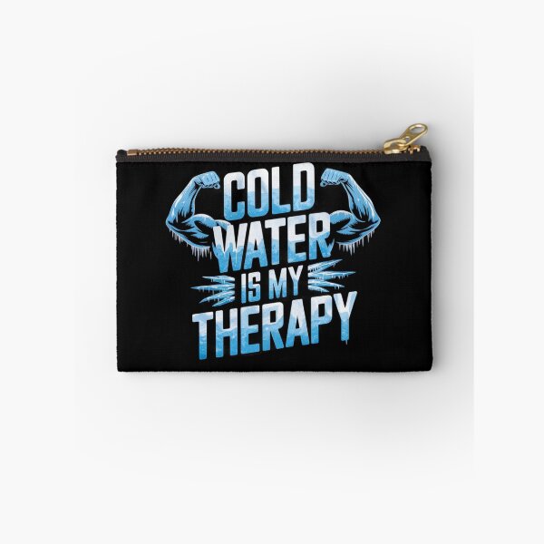 Item preview, Cold Water Is My Therapy Funny Gifts for Pepole Who Like Ice Bathing designed and sold by byMartha.
