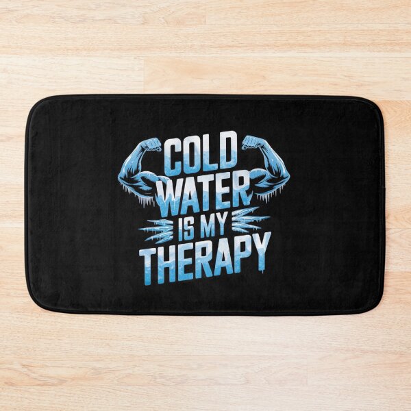 Item preview, Cold Water Is My Therapy Funny Gifts for Pepole Who Like Ice Bathing designed and sold by byMartha.