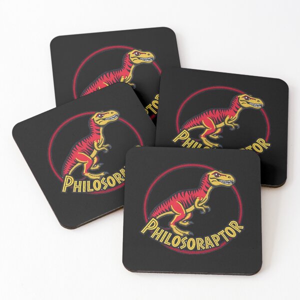 Item preview, Philosoraptor Meme Funny Velociraptor Dinosaur Embroidery  designed and sold by svarupa.