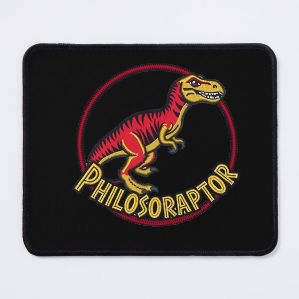 Item preview, Philosoraptor Meme Funny Velociraptor Dinosaur Embroidery designed and sold by svarupa.