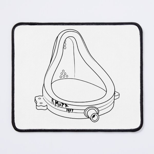 Item preview, R Mutt Fountain – a homage to Marcel Duchamp designed and sold by shufti.