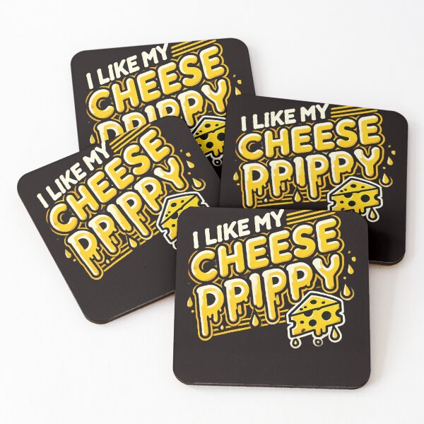 Item preview, I like My Cheese Drippy, Funny Meme Cheese Lover designed and sold by Logiamerch.