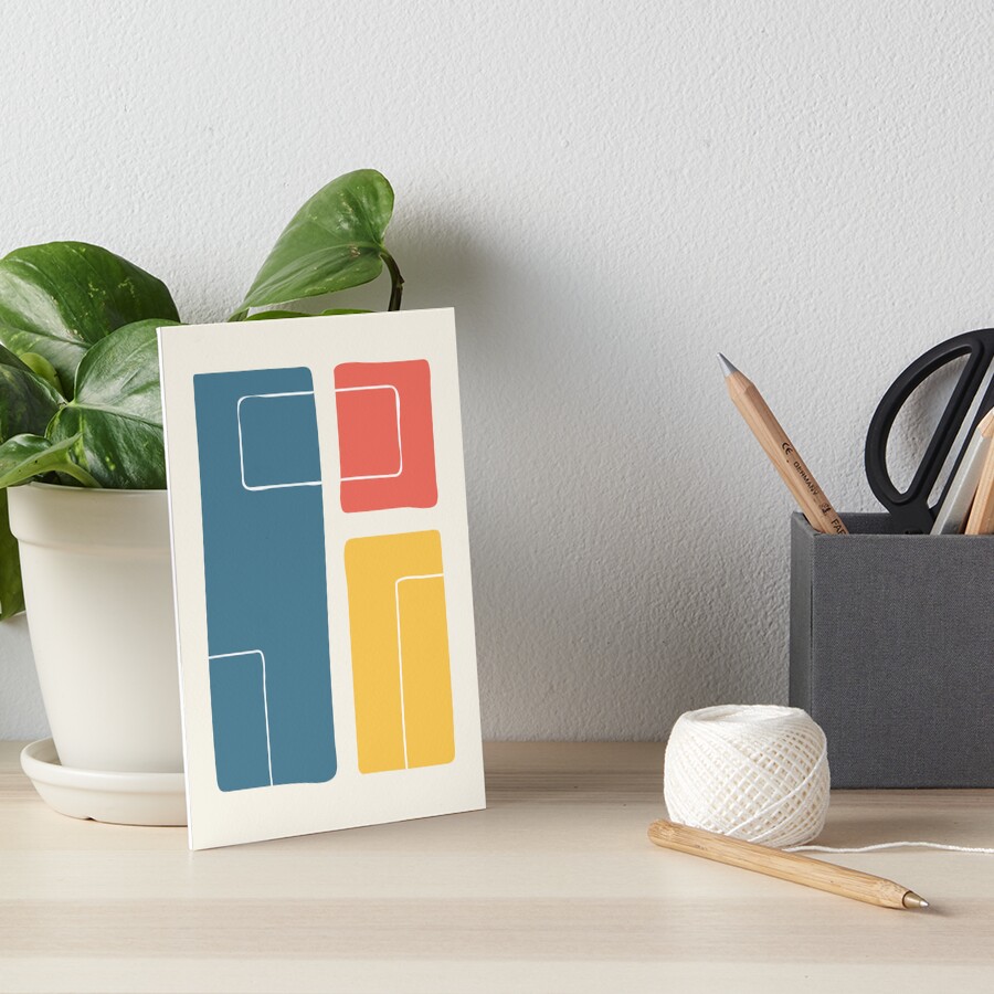 Item preview, Art Board Print designed and sold by CoreMinimal.