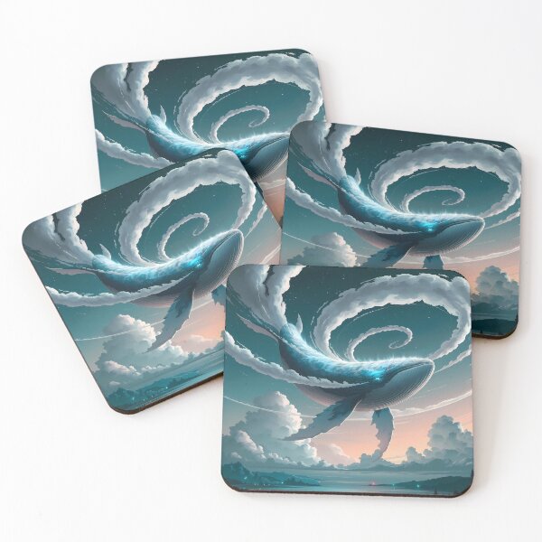 Item preview, Celestial Whale Ascension designed and sold by ART ATTACK ZONE.