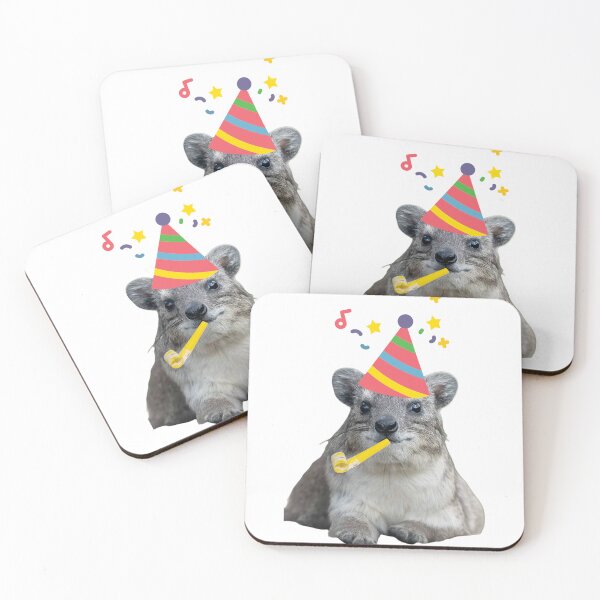 Item preview, Rock hyrax party  designed and sold by SillyLittleSnek.