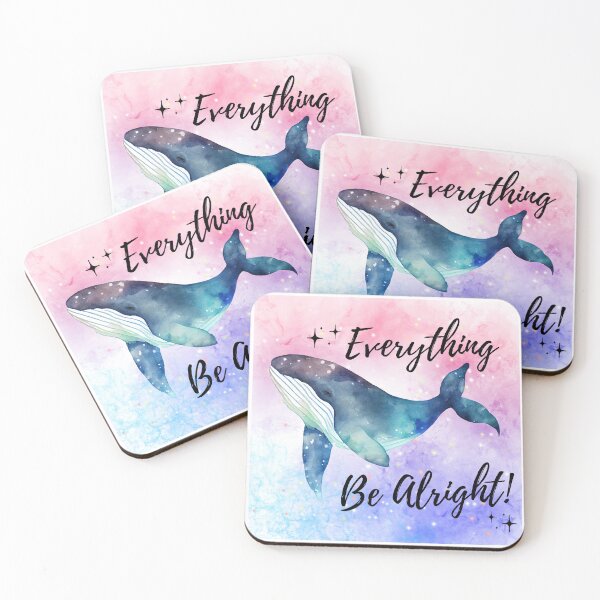 Item preview, Everything whale be alright  designed and sold by Gatik.