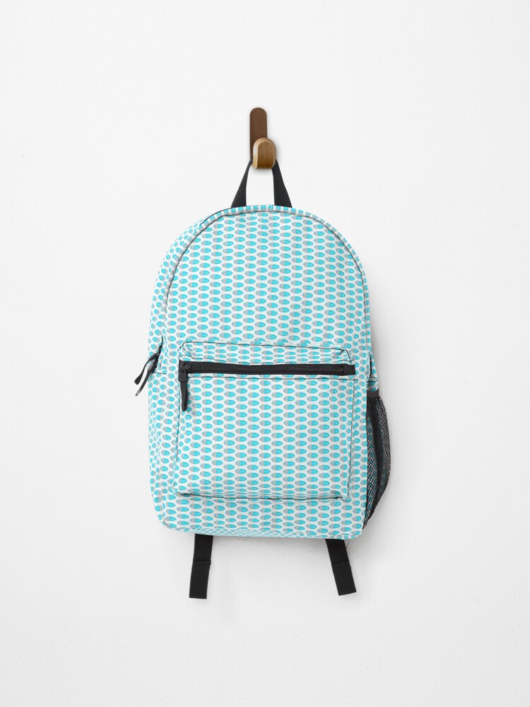 Thumbnail 1 of 3, Backpack, rat (blue) designed and sold by edajylix.