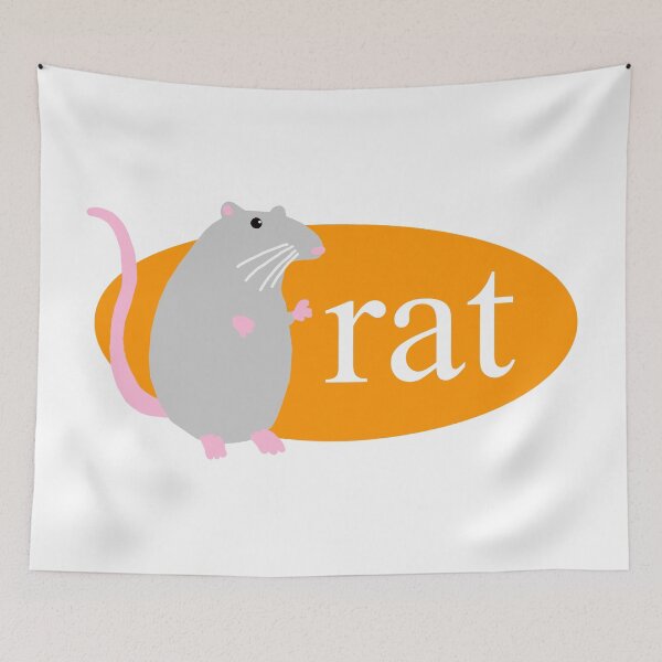 Item preview, rat (orange) designed and sold by edajylix.