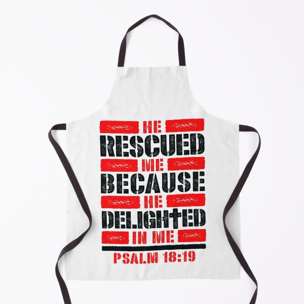 Item preview, Psalm 18:19 He Rescued Me Because He Delighted In Me designed and sold by plushism.
