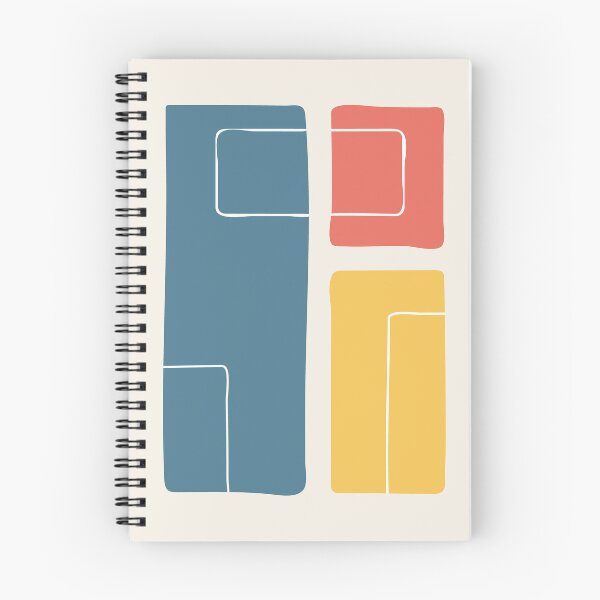 Aperçu de l'œuvre Blocs de couleurs géométriques abstraits créée et vendue par CoreMinimal.