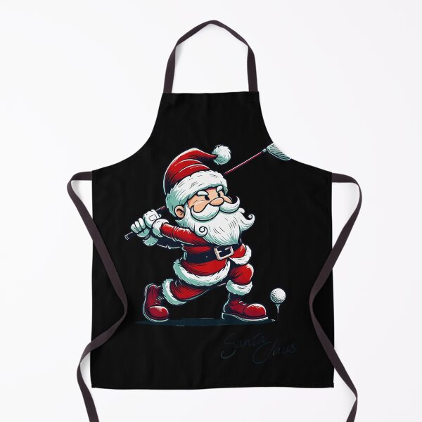 Item preview, Santa Claus Golf Swing Christmas Fun designed and sold by LuminOrb.