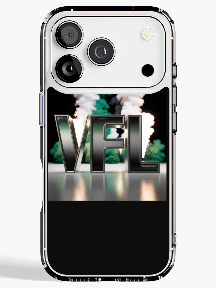 Thumbnail 1 of 5, iPhone Case, VfL Design Metallic Pyro designed and sold by Faszination Niederrhein.