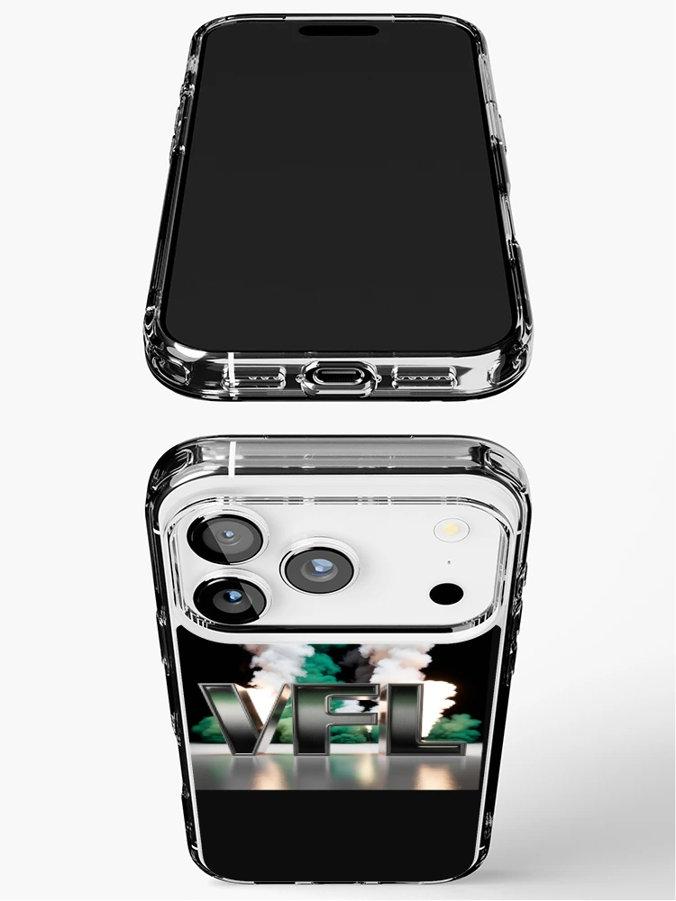 Thumbnail 3 of 5, iPhone Case, VfL Design Metallic Pyro designed and sold by Faszination Niederrhein.