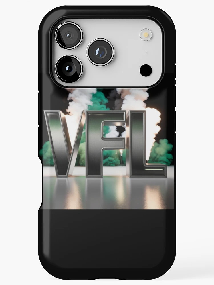 Thumbnail 1 of 4, iPhone Case, VfL Design Metallic Pyro designed and sold by Faszination Niederrhein.