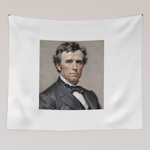Item preview, Portrait Of Franklin Pierce - U.S. Presidents Series designed and sold by Oldetimemercan.