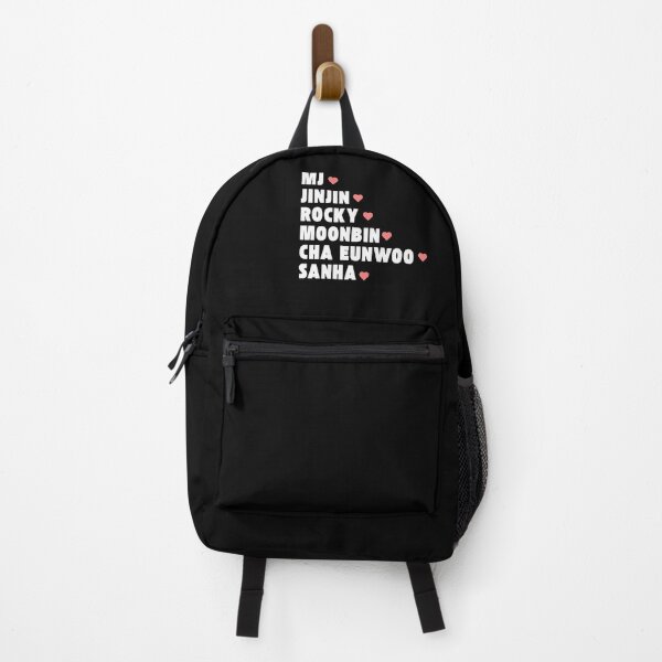 Item preview, ASTRO with Member Names Kpop Group Design BLACK designed and sold by AJUNICE STUDIO.