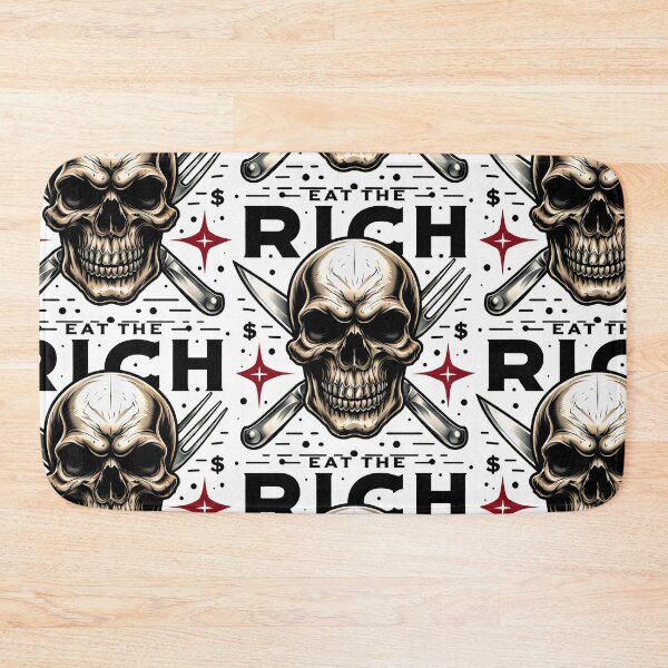 Item preview, Eat the Rich: Symbols of Mortality and Power designed and sold by SplashTastic.