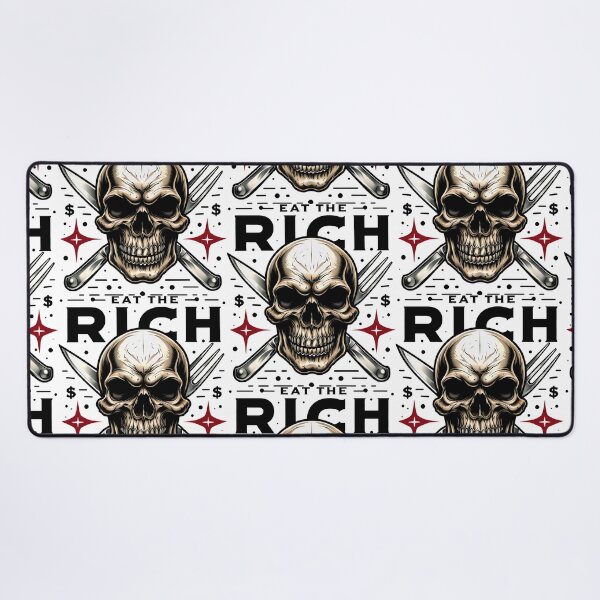 Item preview, Eat the Rich: Symbols of Mortality and Power designed and sold by SplashTastic.