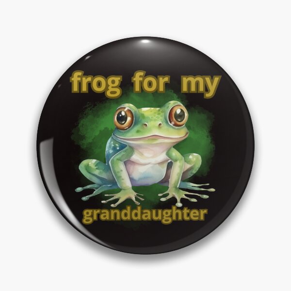 Item preview, FROG FOR MY GRANDDAUGHTER designed and sold by Tadeusz1.