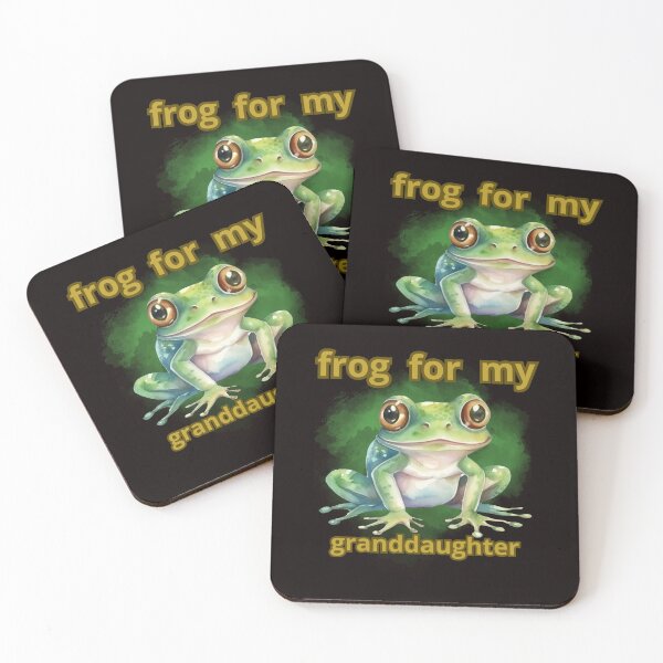Item preview, FROG FOR MY GRANDDAUGHTER designed and sold by Tadeusz1.