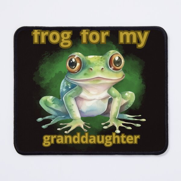 Item preview, FROG FOR MY GRANDDAUGHTER designed and sold by Tadeusz1.