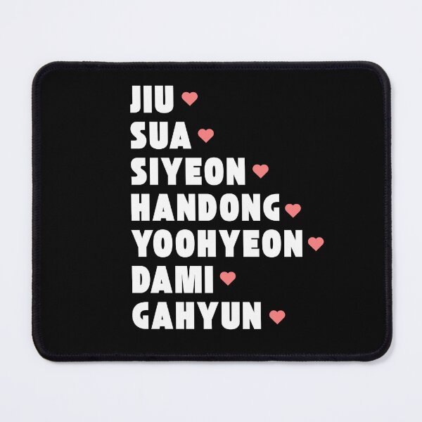 Item preview, Dreamcatcher with Member Names Kpop Group Design BLACK designed and sold by AJUNICE STUDIO.
