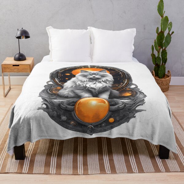 Item preview, Futuristic Ragdoll Cat Design – Sci-Fi Cat Space Graphic designed and sold by MystiqSlav.